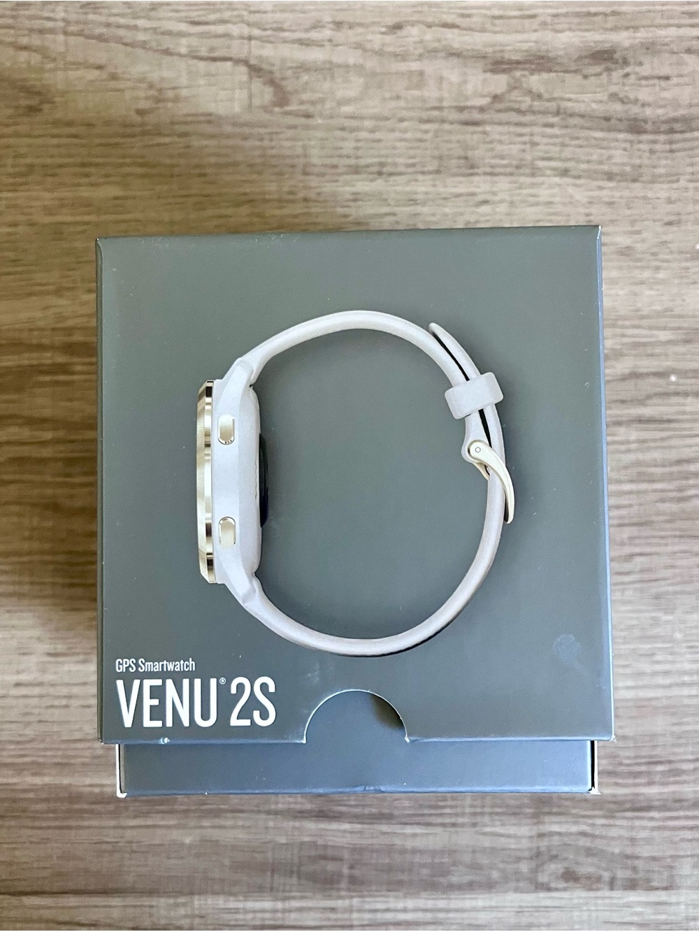 Garmin Venu 2S GPS Smartwatch - Light Gold/Light Sand - Picture 3 of 11
